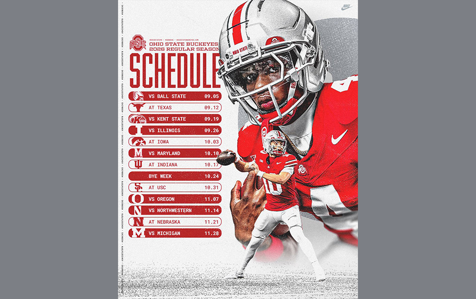Ohio State Buckeyes Football Schedule 2026